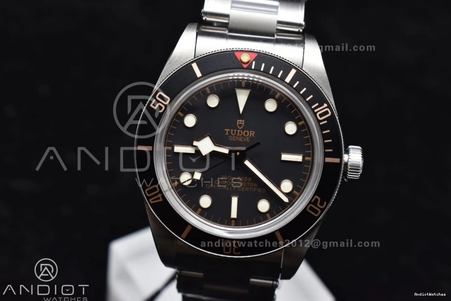 Best Heritage Black A2824 ZF On Durable 889 1:1 Bay SS Black V Bezel Bracelet Edition 39MM 0425